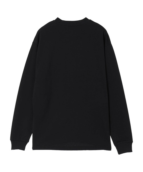 GREENROOM(グリーンルーム)の「【GREENROOM / グリーンルーム】CORE LOGO L/S TEE(Tシャツ/カットソー・メンズ・ブラック/ホワイト/アッシュ・LARGE/MEDIUM/X-LARGE)」の4枚目の写真