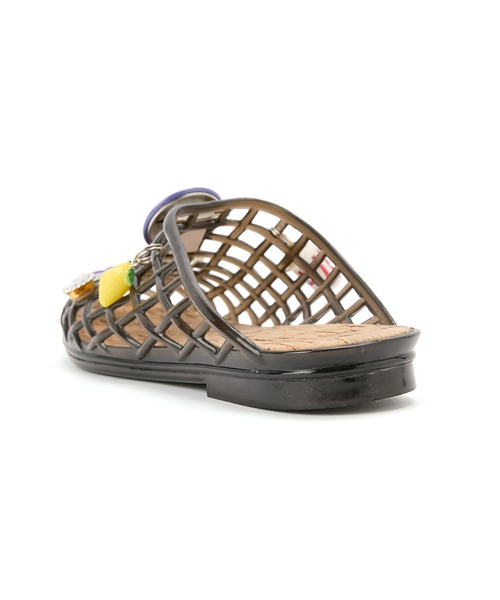 HEY!MrsROSE(ヘイミセスローズ)の「HEY! Mrs ROSE(ヘイ!ミセスローズ)Custom charm Sandals(サンダル・レディース・ブラック/レッド/クリア・M/L)」の14枚目の写真