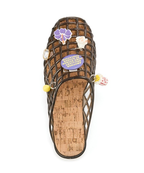 HEY!MrsROSE(ヘイミセスローズ)の「HEY! Mrs ROSE(ヘイ!ミセスローズ)Custom charm Sandals(サンダル・レディース・ブラック/レッド/クリア・M/L)」の17枚目の写真