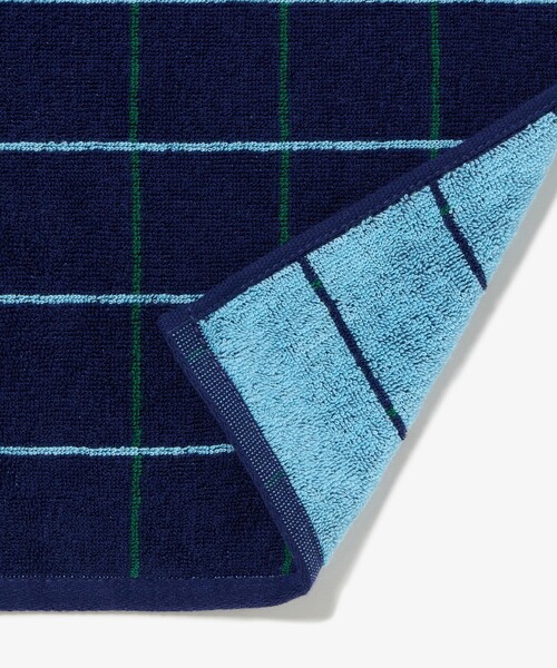 LACOSTE(ラコステ)の「フェイスタオル&ゲストタオル ギフトセット(タオル・レディース・ベージュ/ブルー・FREE)」の8枚目の写真