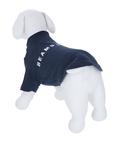 BEAMS DESIGN(ビームス デザイン)の「【WEB限定色】 BEAMS DESIGN/スタンダードシャツネイビー小型犬サイズ(ペットウェア・メンズ・ネイビー・3M/2M/3L/2L/L/M/S/XS)」の9枚目の写真