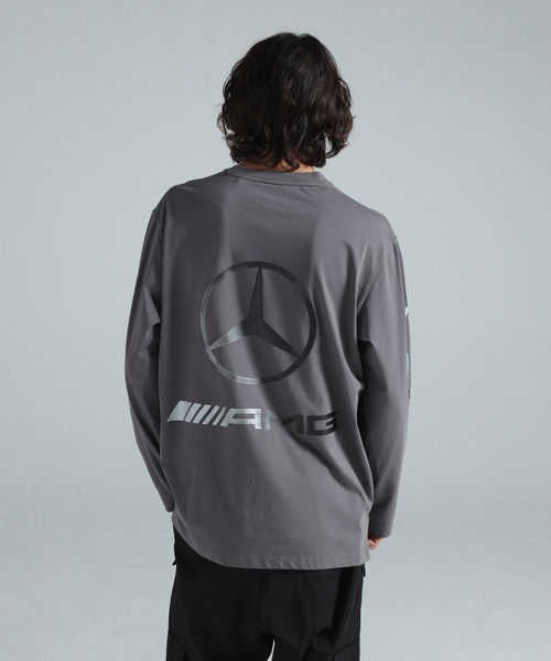 Y-3(ワイスリー)の「Y-3 MERCEDES - AMG PETRONAS FORMULA 1 TEAM CHAOS LOGO LONG SLEEVE TEE(Tシャツ/カットソー・メンズ・グレー・X-SMALL/SMALL/MEDIUM/LARGE/X-LARGE/XX-SMALL)」の5枚目の写真