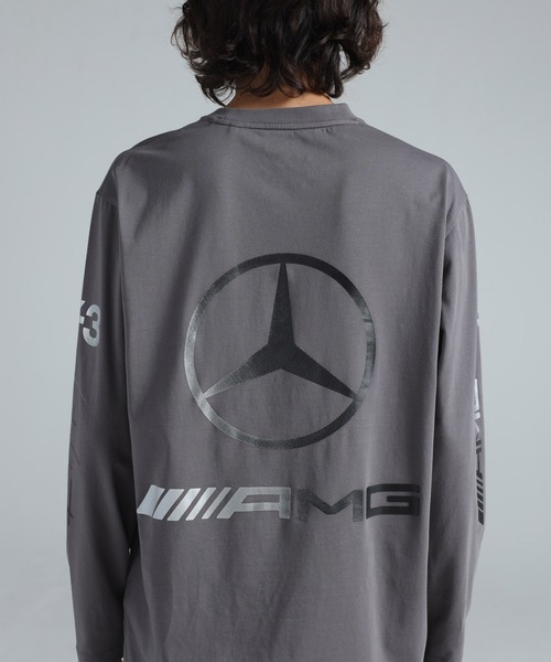 Y-3(ワイスリー)の「Y-3 MERCEDES - AMG PETRONAS FORMULA 1 TEAM CHAOS LOGO LONG SLEEVE TEE(Tシャツ/カットソー・メンズ・グレー・X-SMALL/SMALL/MEDIUM/LARGE/X-LARGE/XX-SMALL)」の7枚目の写真