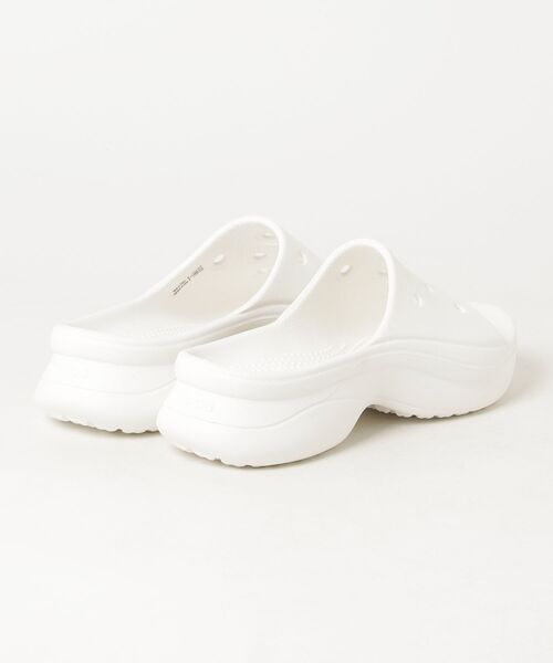 crocs（クロックス）の「クロックス crocs Bae Slide Whi（サンダル・レディース・ホワイト・21.0cm/22.0cm/24.0cm/25.0cm/23.0cm）」の2枚目の写真