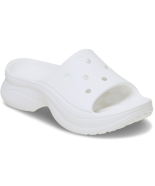 crocs（クロックス）の「クロックス crocs Bae Slide Whi（サンダル・レディース・ホワイト・21.0cm/22.0cm/24.0cm/25.0cm/23.0cm）」の9枚目の写真