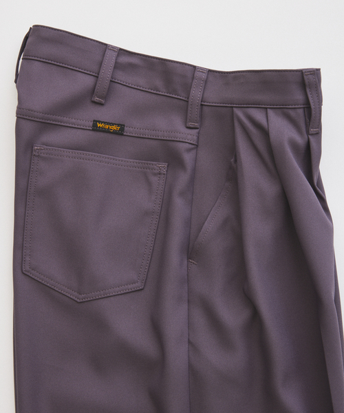 Wrangler（ラングラー）の「Wrangler / ラングラー 別注 3タック ランチャー ドレススラックス（スラックス・メンズ・ブラック/チャコールグレー/ネイビー・LARGE/MEDIUM）」の22枚目の写真