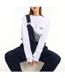 ロングスリーブシグネチャーワッペンポケット長袖Tシャツ