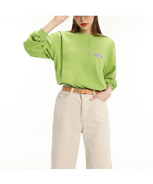 ロングスリーブシグネチャーワッペンポケット長袖Tシャツ