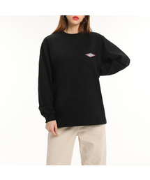 ロングスリーブシグネチャーワッペンポケット長袖Tシャツ