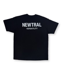 NEWTRAL/ニュートラル 半袖 Tシャツ ロゴ バックプリント NT2253031
