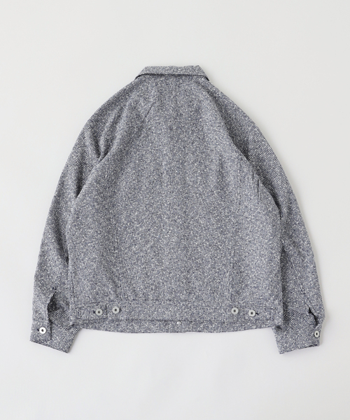 EDIFICE（エディフィス）の「サマー ツイード トラッカージャケット（その他アウター・メンズ・チャコールグレー/ブルー/ブラック・SMALL/MEDIUM/LARGE）」の5枚目の写真