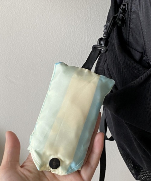 Made in I(メイドインアイ)の「折り畳み式エコバッグ(エコバッグ/サブバッグ・レディース・A/B/D/C・FREE)」の12枚目の写真