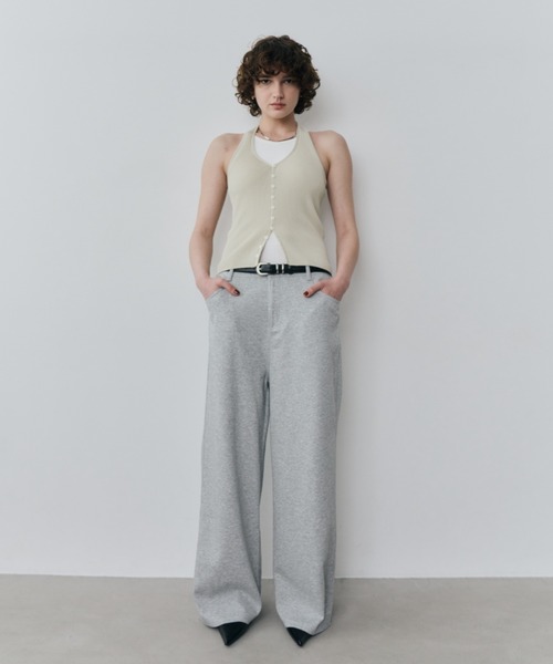HANNE(アン)の「ローライズストレートジャージパンツ(その他パンツ・レディース・ブラック/グレー・S/M)」の18枚目の写真