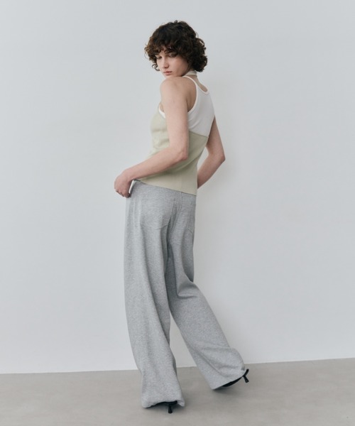 HANNE(アン)の「ローライズストレートジャージパンツ(その他パンツ・レディース・ブラック/グレー・S/M)」の17枚目の写真