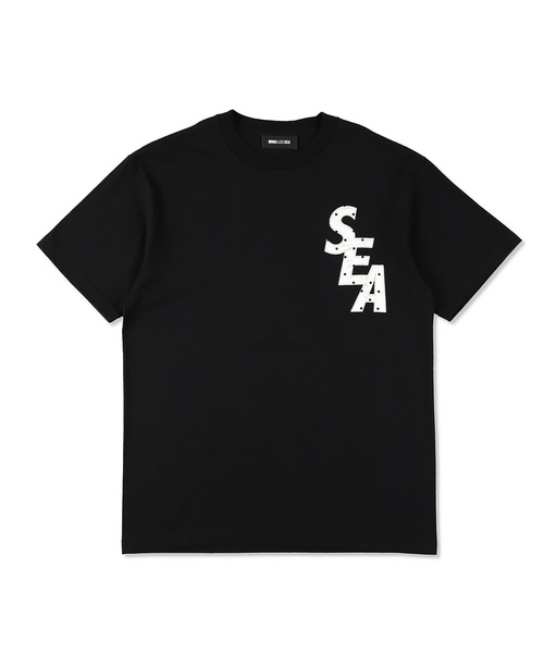 WIND AND SEA(ウィンダンシー)の「DOT SEA S/S TEE(Tシャツ/カットソー・メンズ・ネイビー/ホワイト/サックスブルー/ブラック・X-LARGE/LARGE/SMALL/MEDIUM)」の3枚目の写真