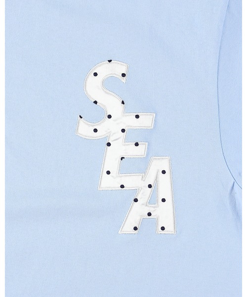 WIND AND SEA(ウィンダンシー)の「DOT SEA S/S TEE(Tシャツ/カットソー・レディース・ネイビー/ホワイト/サックスブルー・X-LARGE/LARGE)」の9枚目の写真