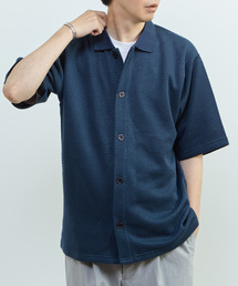 MASTER FRAME（マスターフレーム ）の「【MASTER FRAME/マスターフレーム】ハニカムポロカラーシャツ（シャツ/ブラウス）」