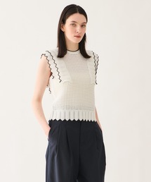 ESTNATION | ESTNATION / タックアイレットニット(ニット/セーター)