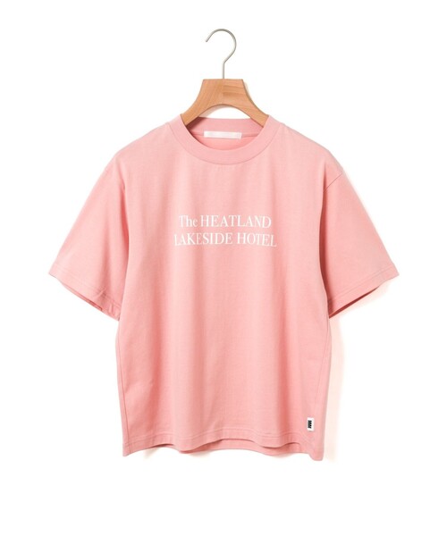 MARMARMAR(マーマーマー)の「MARMARMAR プリントTシャツ(HOTEL)(Tシャツ/カットソー・レディース・ブラック/オフホワイト/ピンク・FREE)」の3枚目の写真