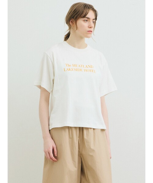 MARMARMAR(マーマーマー)の「MARMARMAR プリントTシャツ(HOTEL)(Tシャツ/カットソー・レディース・ブラック/オフホワイト/ピンク・FREE)」の10枚目の写真