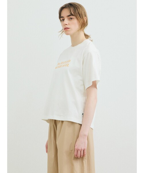 MARMARMAR(マーマーマー)の「MARMARMAR プリントTシャツ(HOTEL)(Tシャツ/カットソー・レディース・ブラック/オフホワイト/ピンク・FREE)」の11枚目の写真