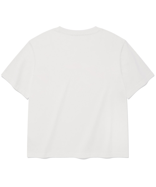 COVERNAT WOMAN(カバーナットウーマン)の「ウィメンズクーパー ロゴ釜山Tシャツ ホワイト(Tシャツ/カットソー・レディース・その他・WS/WM)」の2枚目の写真