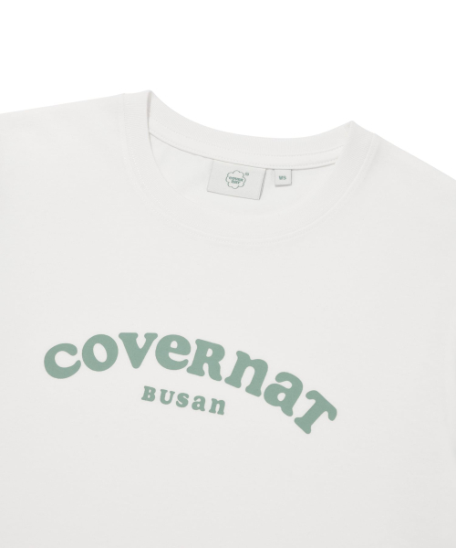 COVERNAT WOMAN(カバーナットウーマン)の「ウィメンズクーパー ロゴ釜山Tシャツ ホワイト(Tシャツ/カットソー・レディース・その他・WS/WM)」の3枚目の写真
