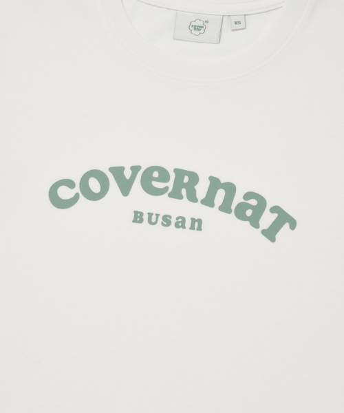 COVERNAT WOMAN(カバーナットウーマン)の「ウィメンズクーパー ロゴ釜山Tシャツ ホワイト(Tシャツ/カットソー・レディース・その他・WS/WM)」の4枚目の写真