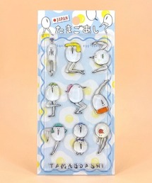 Per sist ence（パーシエンス）の「たまごあしのぷっくりクリアシール / 立体デコステッカーセット（ステッカー/テープ）」
