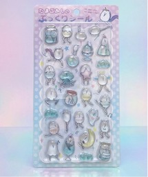 Per sist ence（パーシエンス）の「たまごあしのぷっくりクリアシール / 立体デコステッカーセット（ステッカー/テープ）」