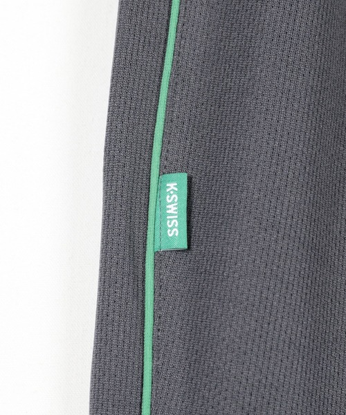 K-SWISS(ケースイス)の「【K-SWISS/ケースイス】ブリスターレングスパンツ股下66cm/ジャージ ロングパンツ サイドライン ストレート ウエストゴム イージー スポーツ 春夏秋(その他パンツ・レディース・ブラック/チャコールグレー/ネイビー・LARGE/MEDIUM/X-LARGE)」の10枚目の写真