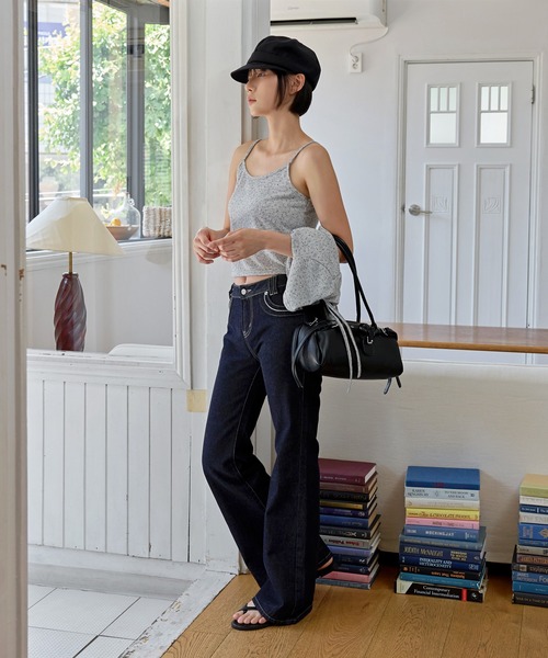 UNE MANSION(ユヌマンション)の「花柄シンプルキャミソール&半袖カーディガンSET ITEM(Tシャツ/カットソー・レディース・グレー/アイボリー/クリーム・FREE)」の16枚目の写真