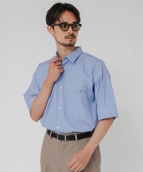 THOMAS MASON SHORT-SLEEVE OVER SHIRTS（シャツ/ブラウス）｜THOMAS