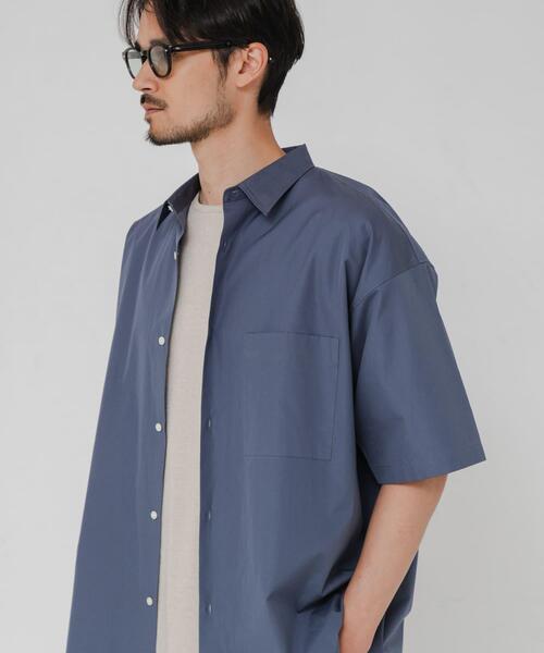 THOMAS MASON SHORT-SLEEVE OVER SHIRTS（シャツ/ブラウス）｜THOMAS