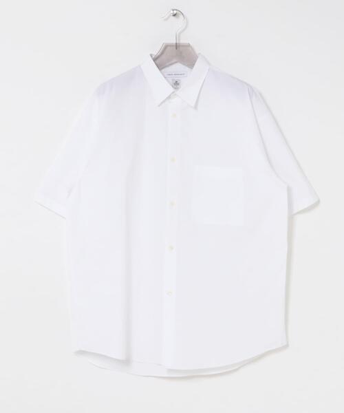 THOMAS MASON(トーマス メイソン)の「THOMAS MASON SHORT-SLEEVE OVER SHIRTS(シャツ/ブラウス・メンズ・チャコールグレー/ブラック/ホワイト/ロイヤルブルー/その他1・SMALL/MEDIUM/LARGE/X-LARGE)」の12枚目の写真