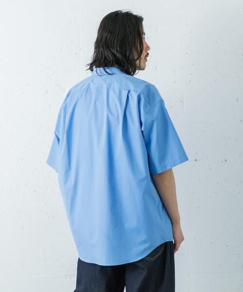 THOMAS MASON(トーマス メイソン)の「THOMAS MASON SHORT-SLEEVE OVER SHIRTS(シャツ/ブラウス・メンズ・チャコールグレー/ブラック/ホワイト/ロイヤルブルー/その他1・SMALL/MEDIUM/LARGE/X-LARGE)」の15枚目の写真
