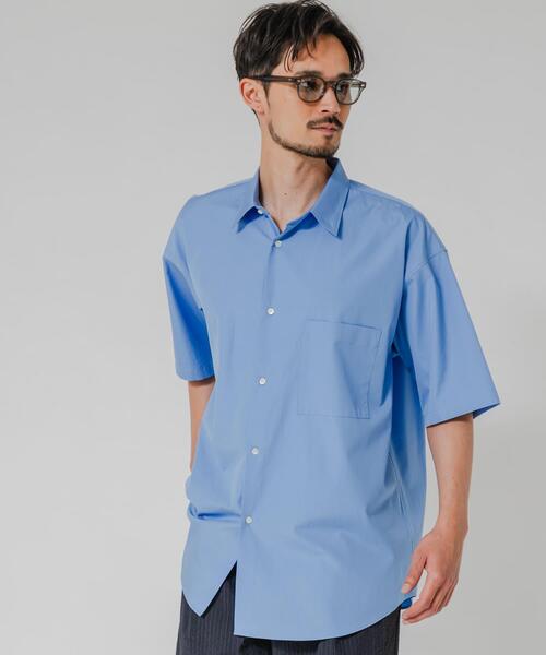 THOMAS MASON(トーマス メイソン)の「THOMAS MASON SHORT-SLEEVE OVER SHIRTS(シャツ/ブラウス・メンズ・チャコールグレー/ブラック/ホワイト/ロイヤルブルー/その他1・SMALL/MEDIUM/LARGE/X-LARGE)」の17枚目の写真