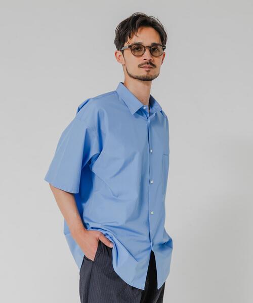 THOMAS MASON(トーマス メイソン)の「THOMAS MASON SHORT-SLEEVE OVER SHIRTS(シャツ/ブラウス・メンズ・チャコールグレー/ブラック/ホワイト/ロイヤルブルー/その他1・SMALL/MEDIUM/LARGE/X-LARGE)」の19枚目の写真