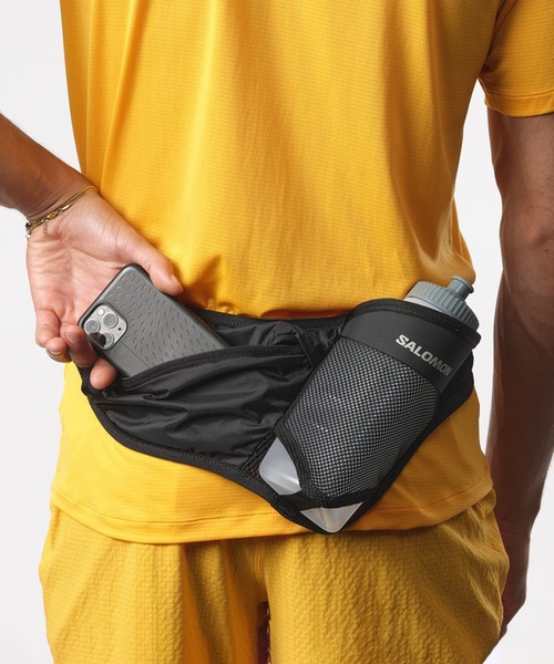 SALOMON（サロモン）の「【SALOMON】ACTIVE BELT 3D BOTTLE（ボディバッグ/ウエストポーチ・レディース・ブラック・FREE）」の3枚目の写真