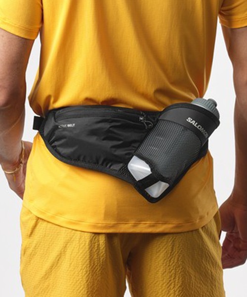 SALOMON（サロモン）の「【SALOMON】ACTIVE BELT 3D BOTTLE（ボディバッグ/ウエストポーチ・レディース・ブラック・FREE）」の2枚目の写真