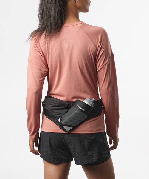 SALOMON（サロモン）の「【SALOMON】ACTIVE BELT 3D BOTTLE（ボディバッグ/ウエストポーチ・レディース・ブラック・FREE）」の9枚目の写真