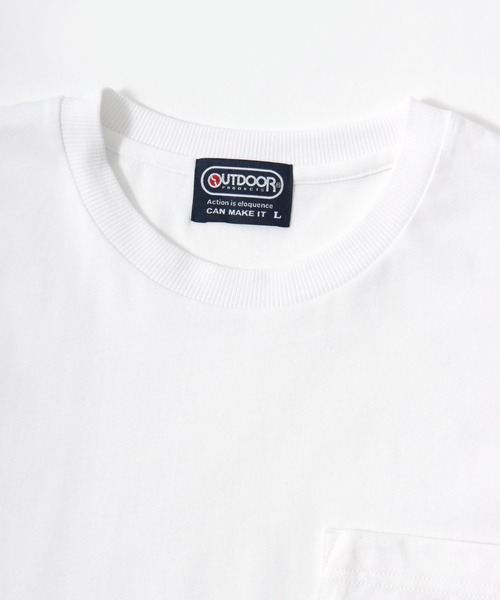 OUTDOOR PRODUCTS(アウトドアプロダクツ)の「2026SS OUTDOOR PRODUCTS/アウトドアプロダクツ ワンポイント刺繍 ポケット付半袖Tシャツ レディース メンズ(Tシャツ/カットソー・メンズ・グレー/ブラック/ホワイト/ネイビー・LL/L/M)」の18枚目の写真