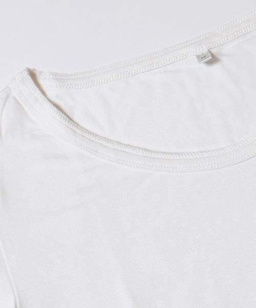 coca(coca)(コカ)の「とろみポケットTシャツ(Tシャツ/カットソー・レディース・グレー/カーキ/ホワイト/ブラック・L/M/S)」の12枚目の写真