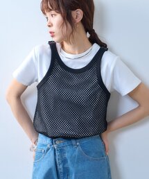 CIAOPANIC TYPY | 【willow】メッシュタンク(タンクトップ)