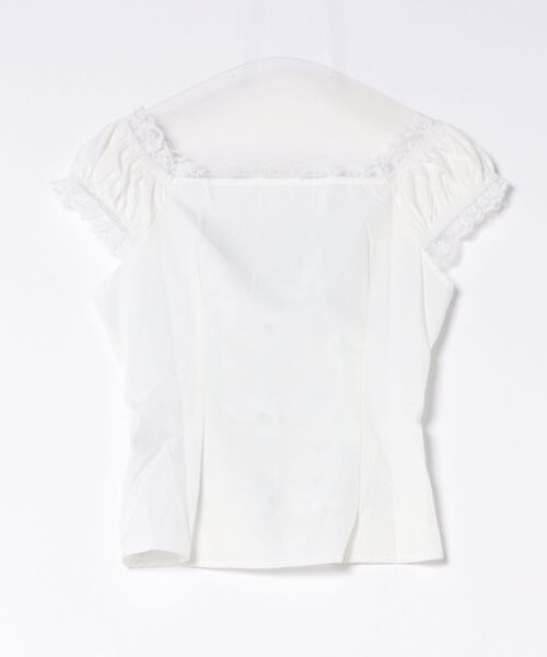 UP START(アップスタート)の「【LAMPOON】花柄レイヤードブラウス(シャツ/ブラウス・レディース・ホワイト・MEDIUM/SMALL/LARGE)」の9枚目の写真
