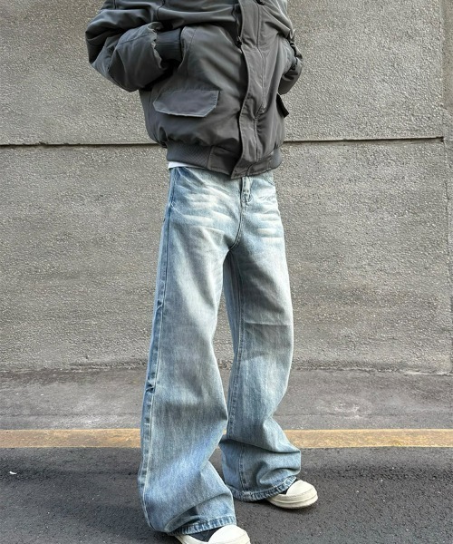 REBALANCE（リバランス）の「レトロストレートデニム（デニムパンツ・メンズ・A・LARGE/MEDIUM/X-LARGE）」の6枚目の写真