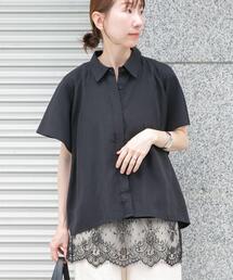 セール】ギャザーチュニックブラウス（シャツ/ブラウス）｜ITEMS