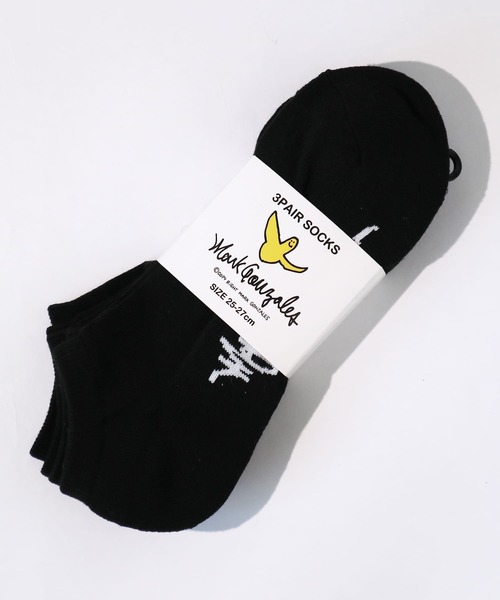LF)【Mark Gonzales】 マークゴンザレス ソックス 靴下 くるぶし