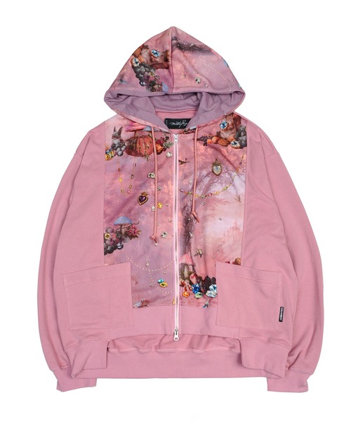 MILKBOY（ミルクボーイ）の「PRECIOUS STONE ZIP パーカー（パーカー・レディース・B/A・FREE）」の4枚目の写真