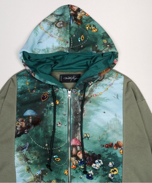 MILKBOY（ミルクボーイ）の「PRECIOUS STONE ZIP パーカー（パーカー・レディース・B/A・FREE）」の11枚目の写真